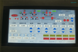 匯辰E3-200 SMART在無紡布地毯氈生產線梳理機中的應用